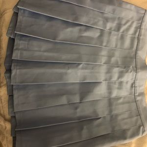 Pleated Skirt, Mamba Jeans, light blue, large